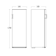 Frost-Free Freezer 206L