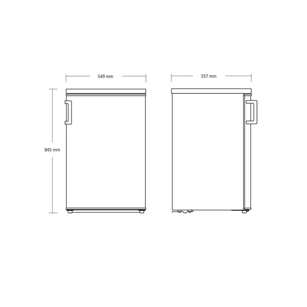Kombineeritud külmik SKB 161 W