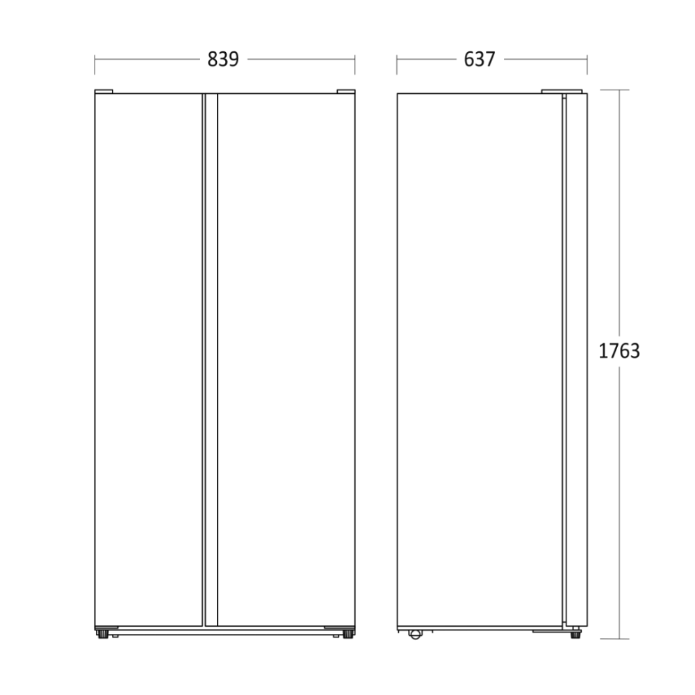 Kombineeritud külmik SKF 433 X