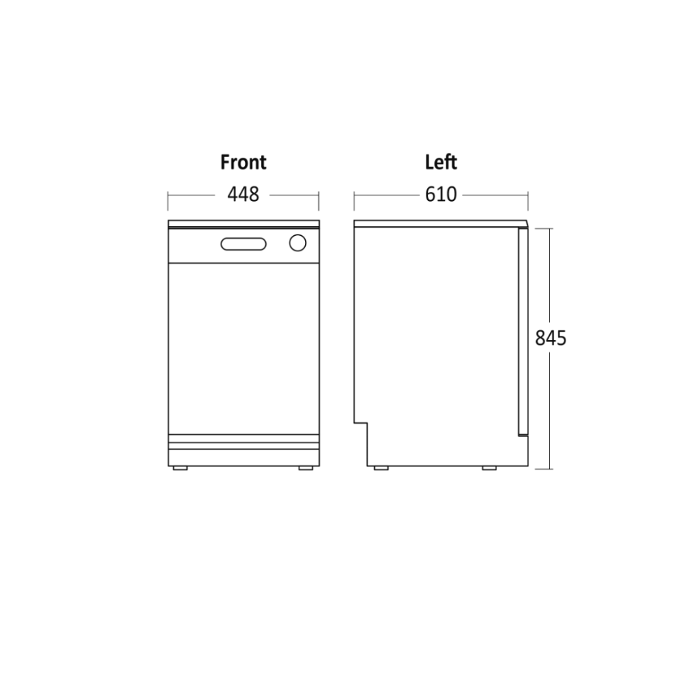 Nõudepesumasin SFO 4502 W