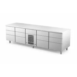 Cooling counter with lifting mechanism P424 2330 mm