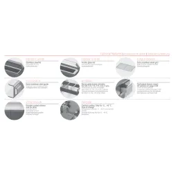 Salātu galds P446 2130mm