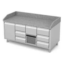 Cooling counter with granite table top 1720 mm P345