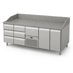 Cooling counter with granite table top 2130 mm P446