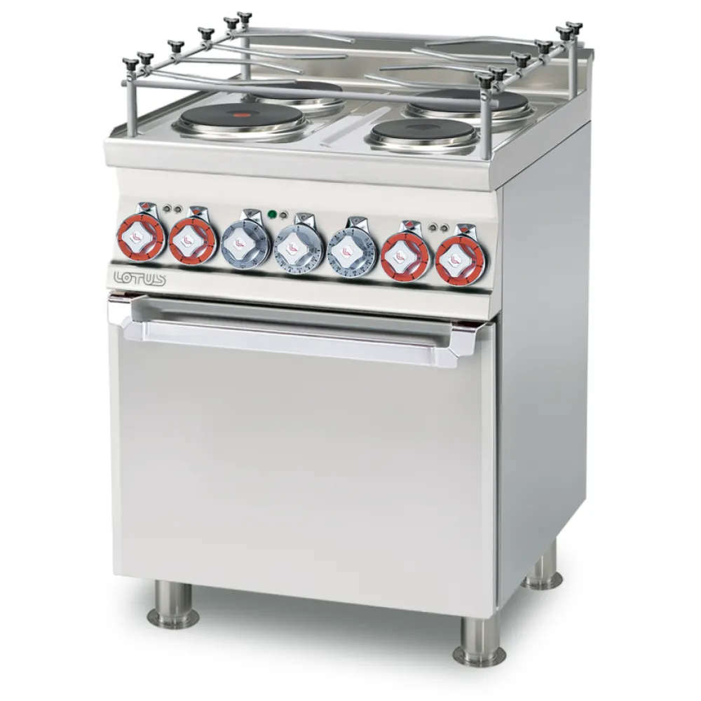 Elektripliit ahjuga, 4 keedualaga CFM4-66ETX (06660633X)