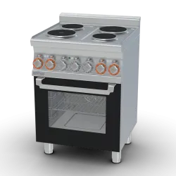 Elektripliit ahjuga, 4 keedualaga CFM4-66ET/V
