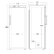 Külmik 510L GUR 590 W (31318510000GUR590WB)