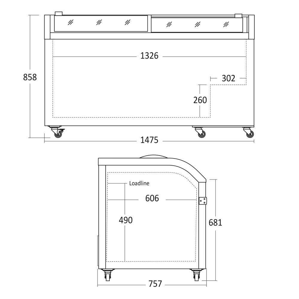 Sügavkülmvann 355L XS602E (22420602110000)