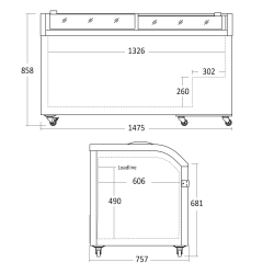 Sügavkülmvann 355L XS602E