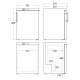 Sügavkülmik 113 L GUF190W (31328610000GUF190W)
