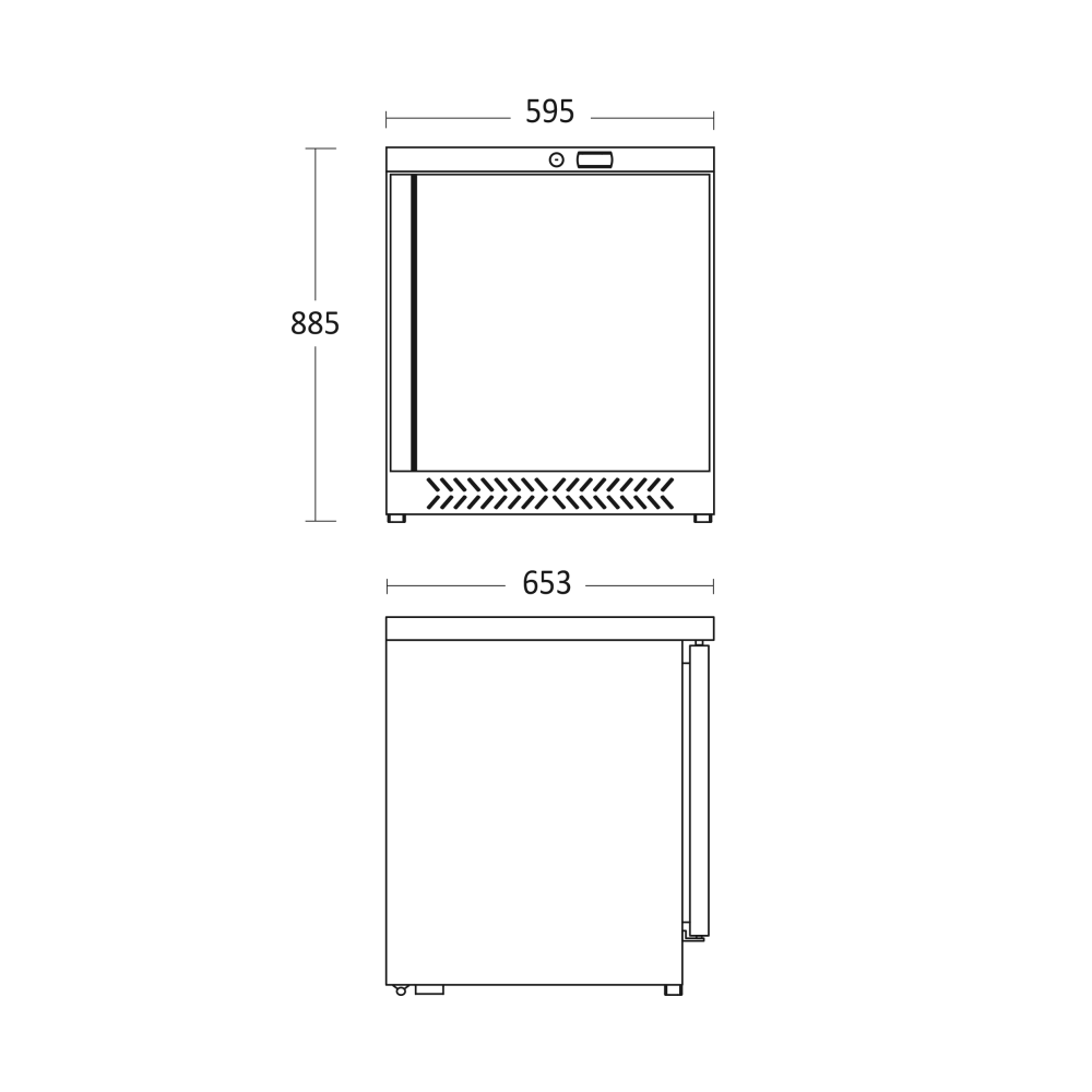 Külmik 73L GUF200X (60324510000GUF200X)