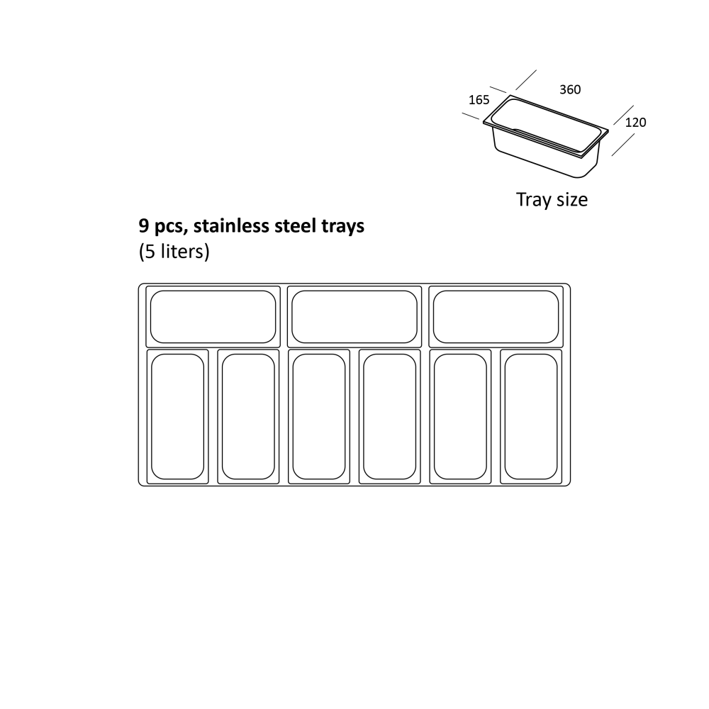 Морозильная витрина SIC9WB с защитным стеклом