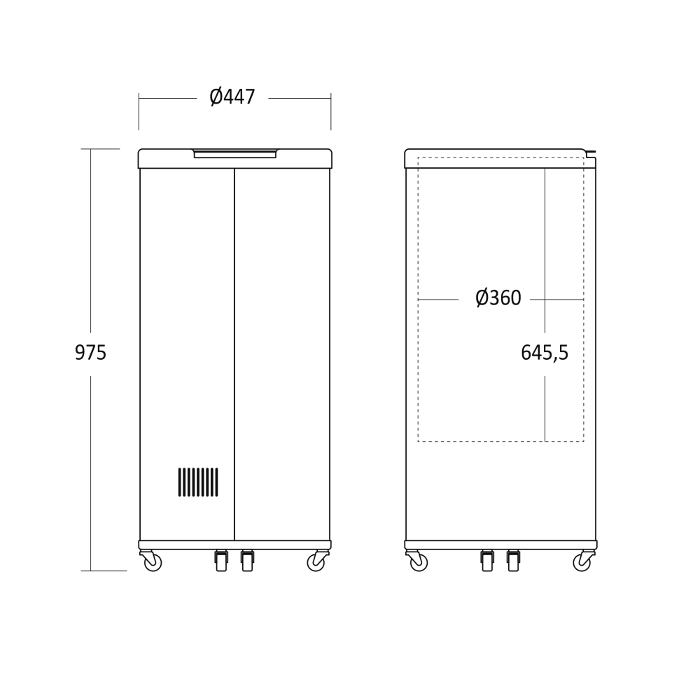 Vitrine Impulse CC66BCLL