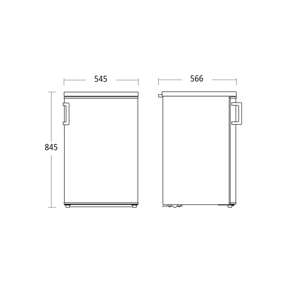 Kompaktā saldētava FRT85WD