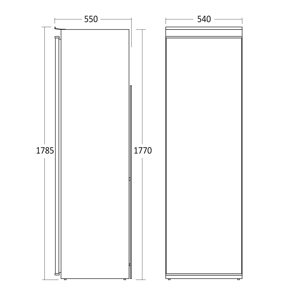 Congélateur Intégré 212L FRI212NFWD