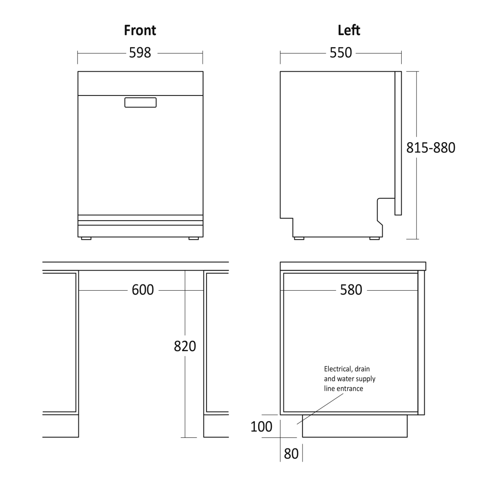 Lave-vaisselle DWI1444WC - Efficacité et Silence