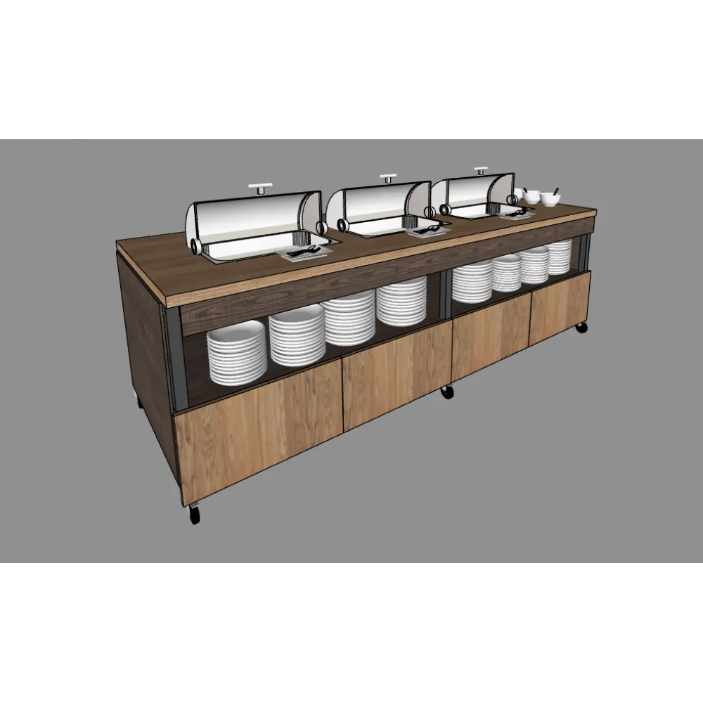 Kuum bain-marie iseteeninduseks vastavalt individuaalsele projektile (BHS-BV1-KAR)