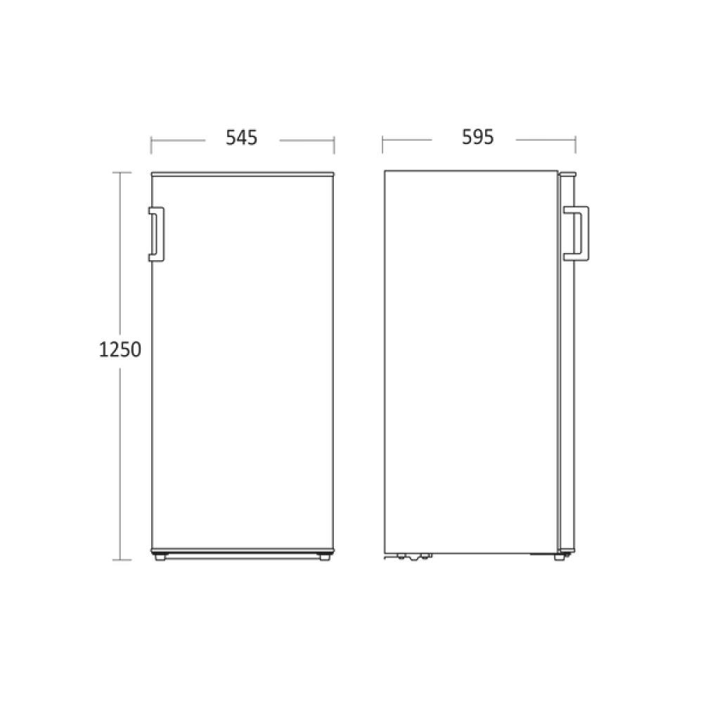 Sügavkülmik 127L FRF127WE (31024010000FRF127WE)