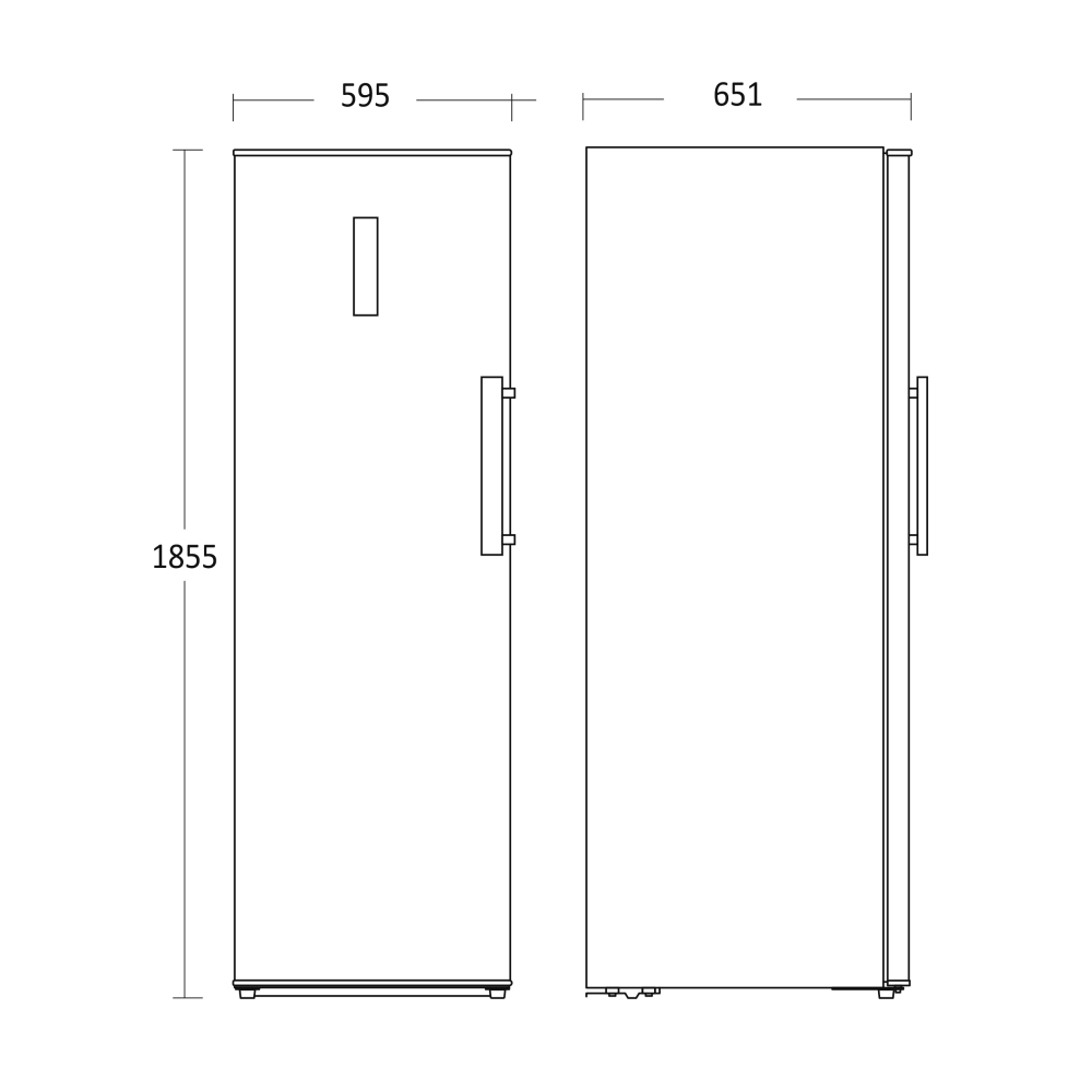 Sügavkülmik 274L SFS 352 W (57020352W10000)