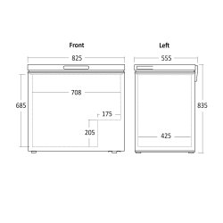 Sügavkülmik 199L CF200WD