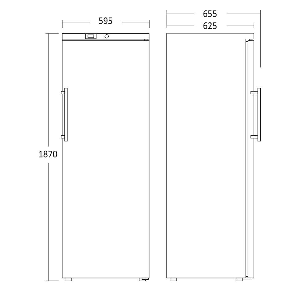 Sügavkülmik 293 L GUF390W (31324510000GUF390W)