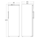 Külmik 293L GUR390W (31318510000GUR390W)