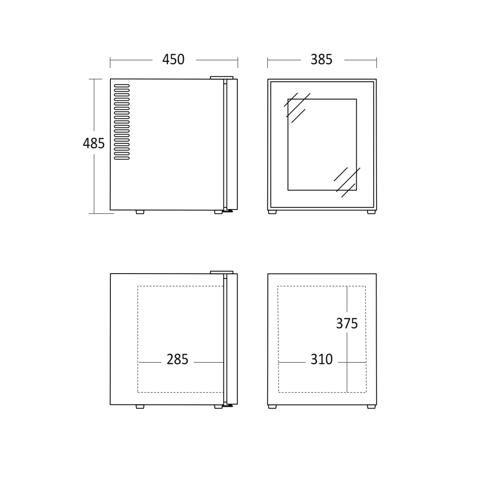 Minibaar 32L MB 32 BGD (43010032BGD10000)