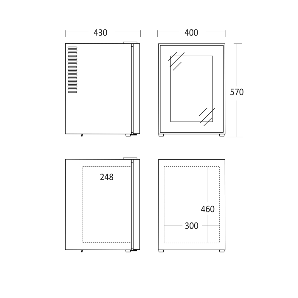 Minibaar 34L MB 34 BGD (43010034BGD10000)