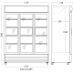 Vitriinkülmik, must 1152 l SD 1502 BHE (26311502BHE100000)