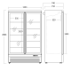 Vitriinkülmik 809L DC1080BB (25311110000DC1080BB)