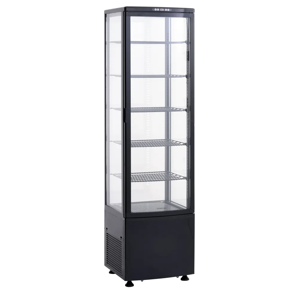 Külmvitrine, must 235L RTC 287 BE (19310287BE10000)