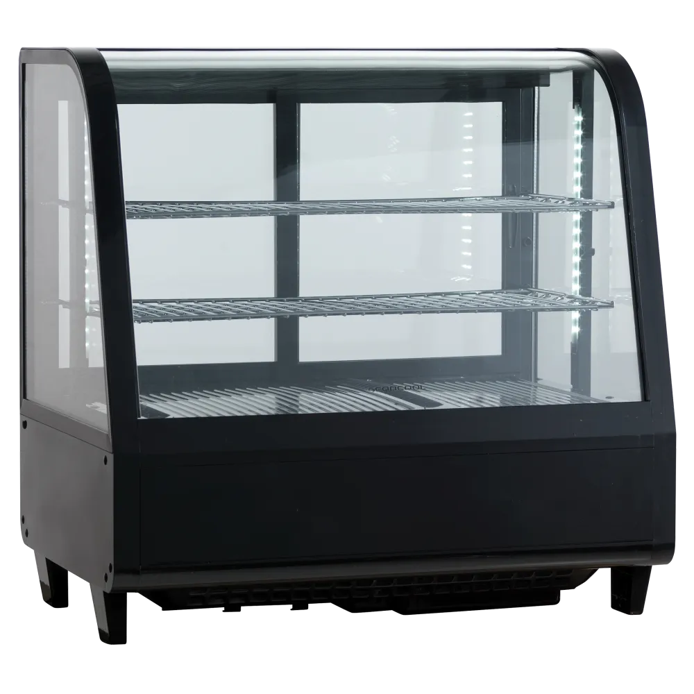 Külmvitrine, must 70L RTW 101 BE (19310101BE10000)