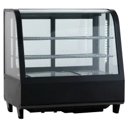 Külmvitrine, must 70L RTW 101 BE