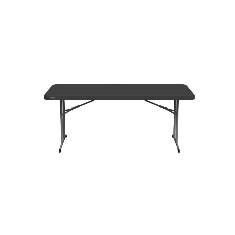 Kokkupandav laud 183 × 76 cm, must (SC/81168/LT/STM)