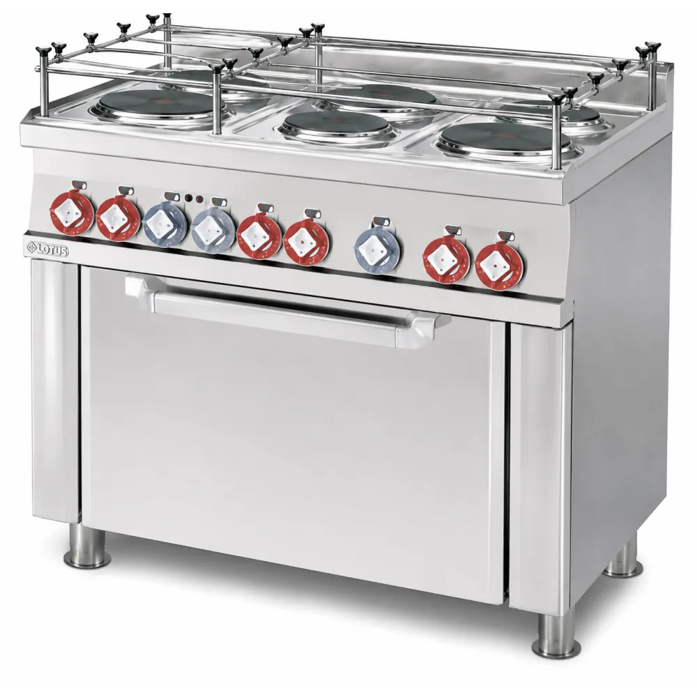 Elektripliit ahjuga, 6 keeduala, CF6-610ETX (06661031X)