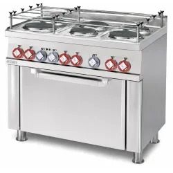 Elektripliit ahjuga, 6 keeduala, CF6-610ETX