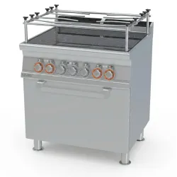 Elektripliit ahjuga, 4 klaaskeraamilist keeduala CFVC4-78ETX