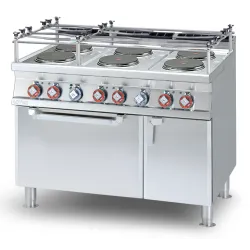 Elektripliit ahjuga, 6 keeduplaati CF6-712ETVX