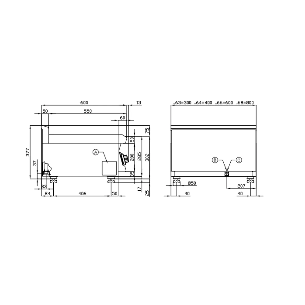 Gaasiga pastakeetja 13 L CPT-64G (16270450)