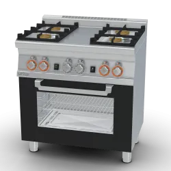 Gaasipliit ahjuga CF4-68G/V