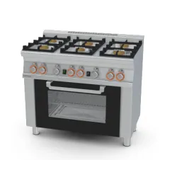 Gaasipliit ahjuga CF6-610G/V
