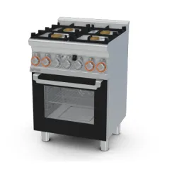 Gaasipliit elektriahjuga CFM4-66GEM/V