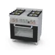 Gaasipliit elektriahjuga CF4-68GEM/V (06690860)