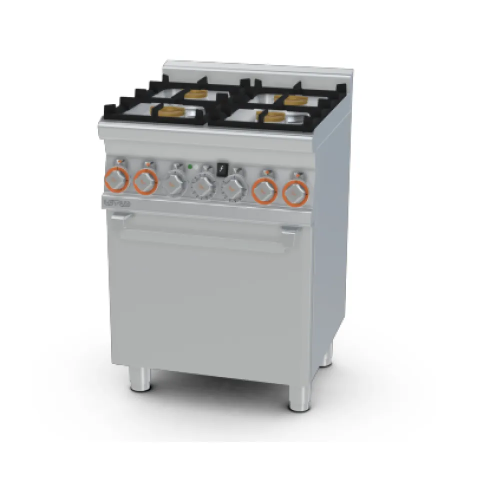 Gaasipliit elektriahjuga CFM4-66GEM (06690663)