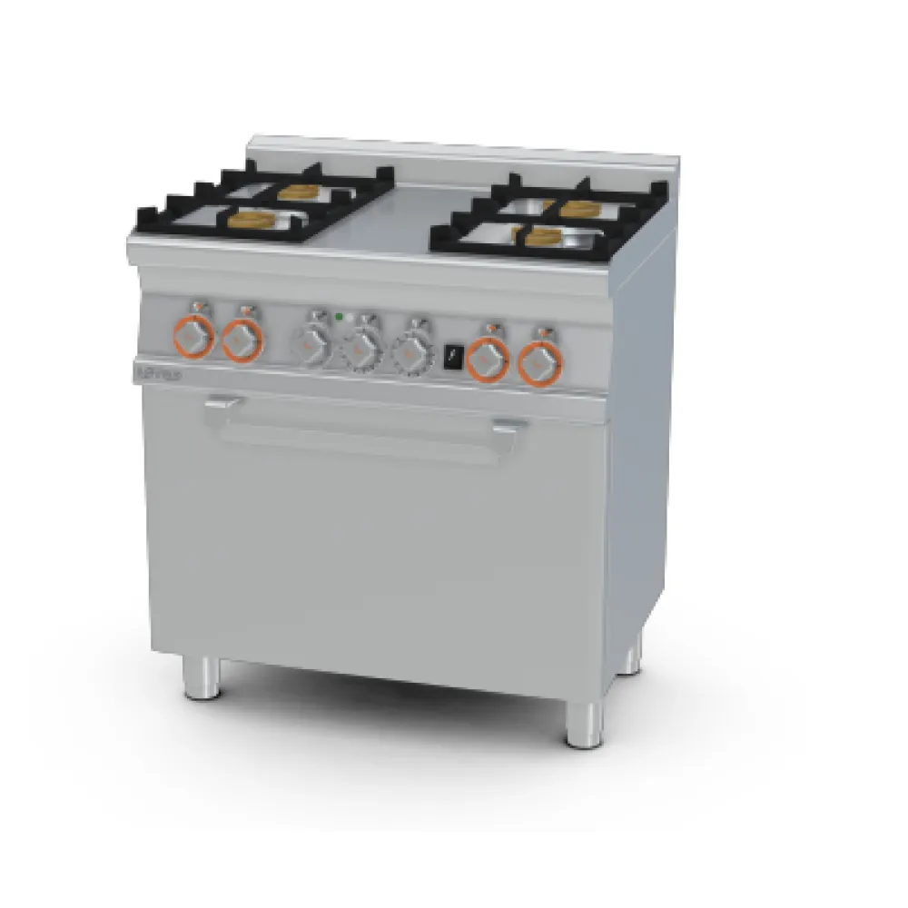 Gaasipliit elektriahjuga CFM4-68GEM (06690863)