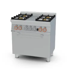 Gaasipliit elektriahjuga CFM4-68GEM