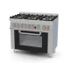 Gaasipliit elektriahjuga CF6-610GEM/V (06691060)