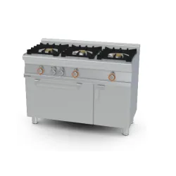 Gaasipliit elektriahjuga CF3-612GEMV