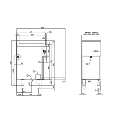 Gaasipliit elektriahjuga CF3-612GEMV