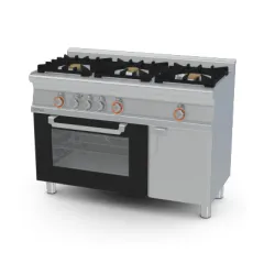 Gaasipliit elektriahjuga CFM3-612GEMV/V